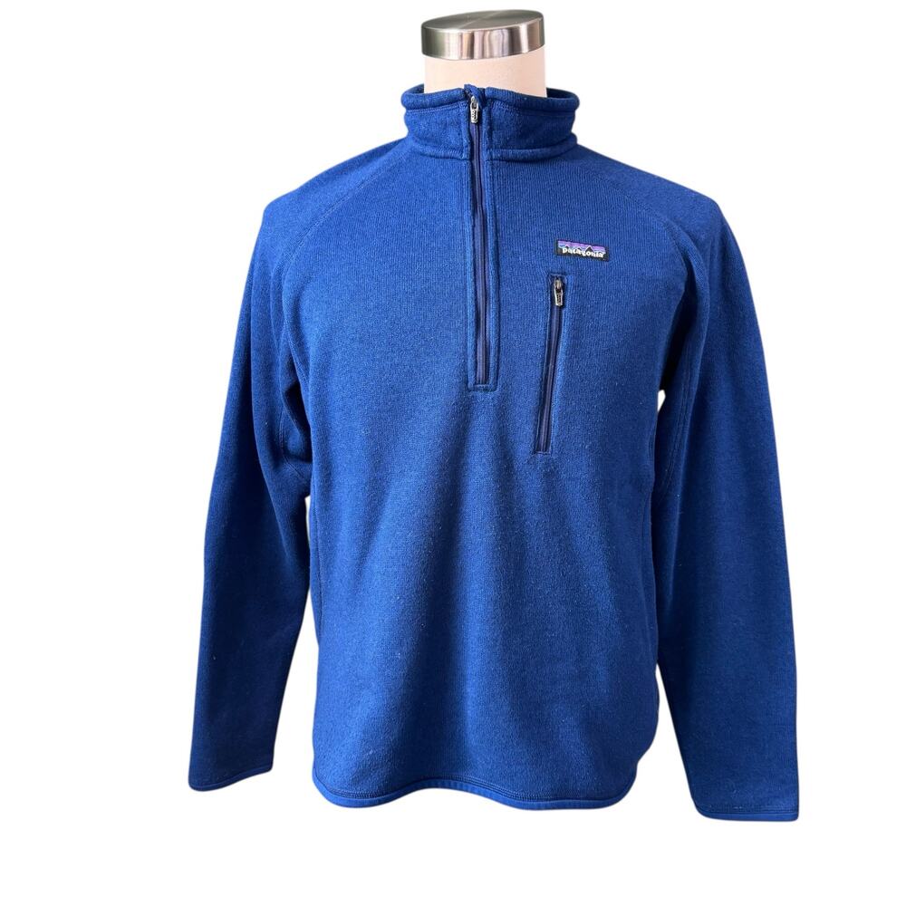 Patagonia Better Sweater 1/2 Zip Fleece Pullover Blue M
